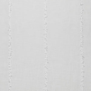 Derwin Striped Sheer Rod Pocket Curtain Panel (Set of 2) 3420AH/GL