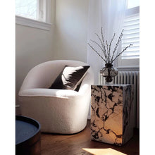 Load image into Gallery viewer, Deshaune Upholstered Swivel Barrel Chair
