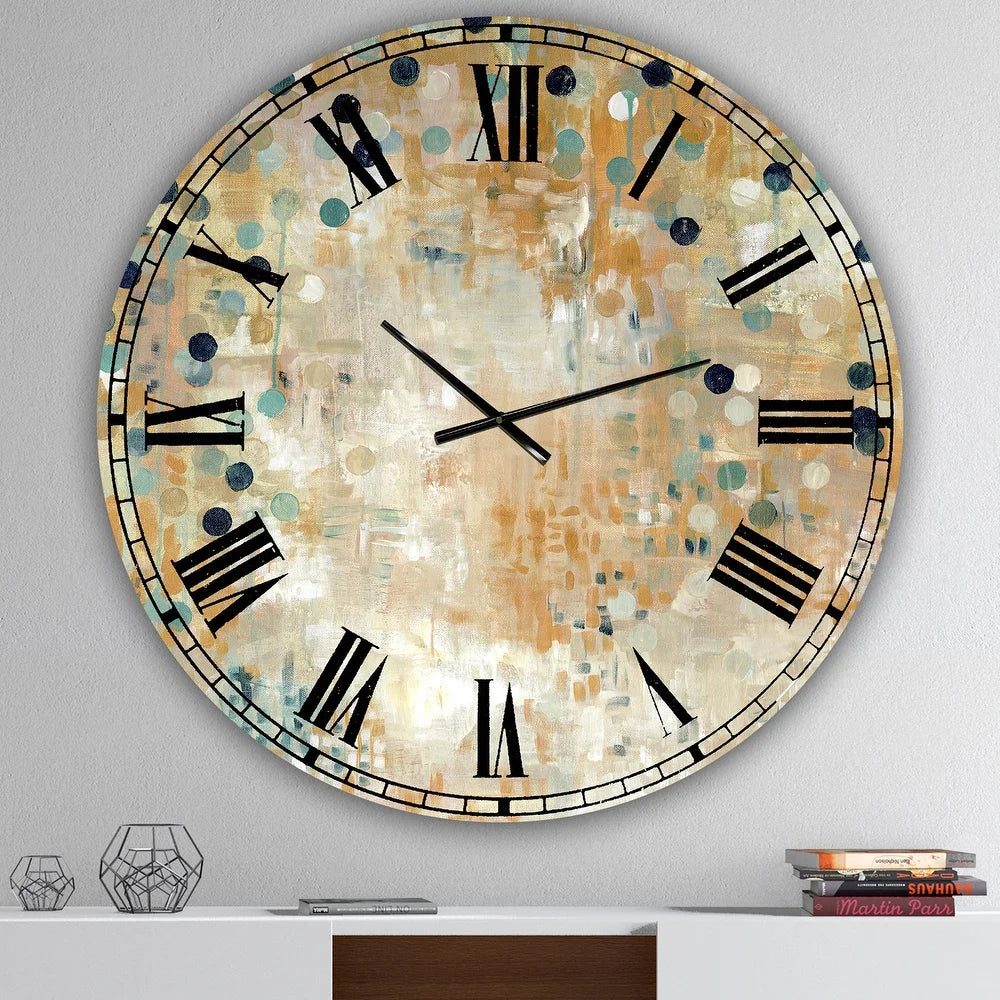 'I'll Take It Under Consideration 2' Large Modern Wall Clock - 36 in. wide x 36 in. high