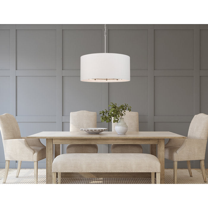 Desislava 8 - Light Dimmable Drum Chandelier