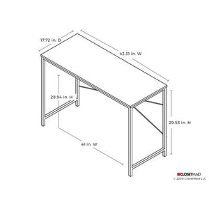 Taupe Desk - 390CE