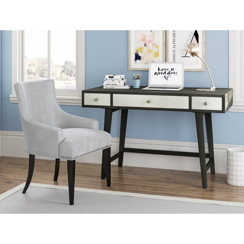 Desousa Velvet Arm Chair