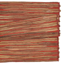 Load image into Gallery viewer, 14&quot; x 108&quot; Orange Devan Water Hyacinth Table Runner

