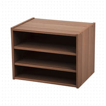 Load image into Gallery viewer, Dark Brown Devin Stack Box Paper Organizer 479AH

