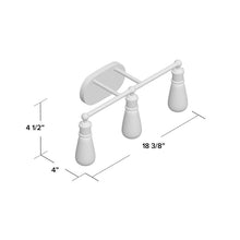 Load image into Gallery viewer, Devoe 3 - Light Dimmable Vanity Light MRM/GL2646
