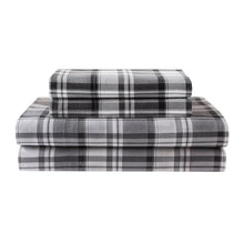 Load image into Gallery viewer, Devonport Plaid 100% Cotton Flannel Sheet, Queen
