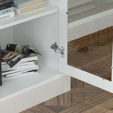 Load image into Gallery viewer, White Dezyrae 47.2&#39;&#39; Wide 3 Drawer Sideboard
