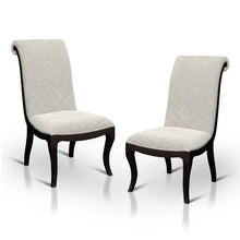 Load image into Gallery viewer, Dhairya Side Chair in Espresso/Beige (Set of 2) *AS-IS*
