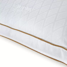 Load image into Gallery viewer, Standard Diamond Jacquard Polyester Firm Support Pillow, Queen, (Set of 2)
