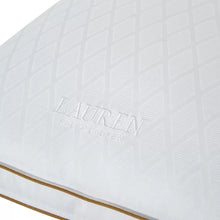 Load image into Gallery viewer, Standard Diamond Jacquard Polyester Firm Support Pillow, Queen, (Set of 2)
