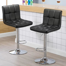 Load image into Gallery viewer, Diana Swivel Adjustable Height Bar Stool (Set of 2)
