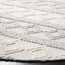 Load image into Gallery viewer, Diara Geometric Handmade Flatweave Area Rug in Gray/Ivory 2 x 3
