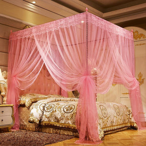 Pink Dicken Bed Canopy 3309AH/GL
