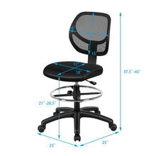Load image into Gallery viewer, Dickens Office Mesh Drafting Chair *AS-IS* MRM4112
