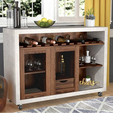 Load image into Gallery viewer, Dickenson 47.25&quot; Wide 1 Drawer Server Distressed Walmut #2205HW
