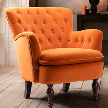 Load image into Gallery viewer, Didonato 28&#39;&#39; Wide Tufted Velvet Armchair
