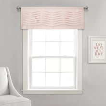 Load image into Gallery viewer, Dimattia Solid Color Tailored 52&quot; Window Valance
