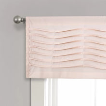 Load image into Gallery viewer, Dimattia Solid Color Tailored 52&quot; Window Valance
