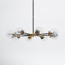 Load image into Gallery viewer, 46&quot; max  Dion Dimmable Sputnik Sphere Chandelier
