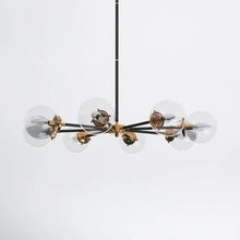 Load image into Gallery viewer, 46&quot; max  Dion Dimmable Sputnik Sphere Chandelier
