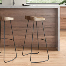 Load image into Gallery viewer, Dispatch Solid Wood 29.75" Bar Stool
