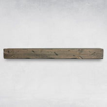 Load image into Gallery viewer, Aged Barrel Distressed Fireplace Mantel, Rustic
