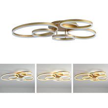 Load image into Gallery viewer, Dmarcus 5 - Light 45.7&#39;&#39; Unique/Statement Circle LED Flush Mount
