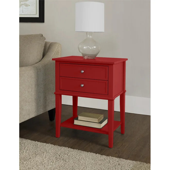 Dmitry 28.25'' Tall 2 - Drawer End Table