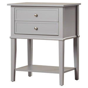 Dmitry 28'' Tall 2 - Drawer End Table