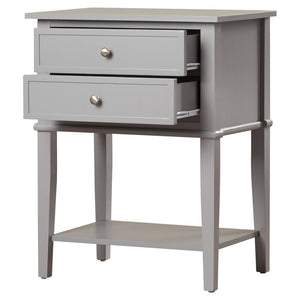 Dmitry 28'' Tall 2 - Drawer End Table