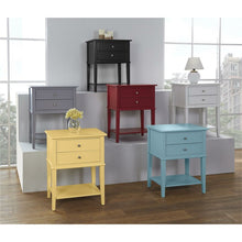 Load image into Gallery viewer, Blue Dmitry 2 - Drawer End Table 3254AH
