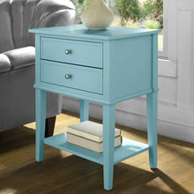 Load image into Gallery viewer, Blue Dmitry 2 - Drawer End Table 3254AH
