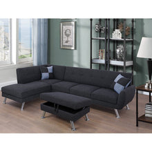 Load image into Gallery viewer, Dolan 103&quot; Wide Faux Leather Corner Sectional (Ottoman ONLY)  4374RR
