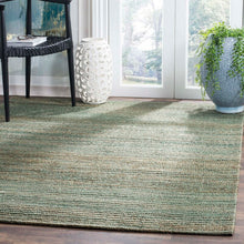 Load image into Gallery viewer, Doleman Handmade Flatweave Sage/Natural Area Rug
