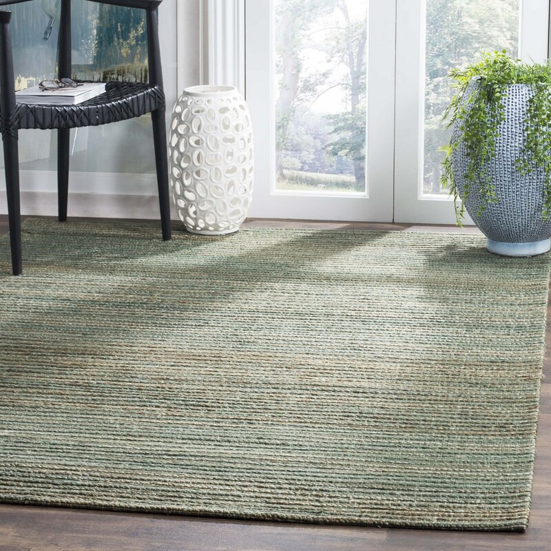 Doleman Handmade Flatweave Sage/Natural Area Rug