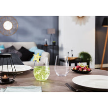 Load image into Gallery viewer, Clear Domaine 17 oz. Crystal Stemless Wine Glass (Set of 6) 1061AH
