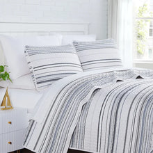 Load image into Gallery viewer, Donaugh Microfiber Reversible Quilt Set king
