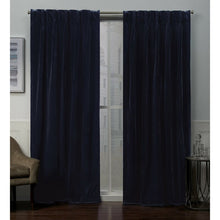 Load image into Gallery viewer, Donna Heavyweight Solid Room Darkening Pinch Pleat Curtain Panels (Set of 2) GL1859
