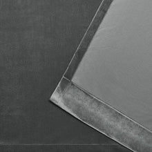 Load image into Gallery viewer, Heavyweight Velvet Solid Room Darkening Pinch Pleat Curtain Panels (Set of 2) in Soft Gray #9730
