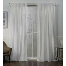 Load image into Gallery viewer, Donna Heavyweight Velvet Solid Room Darkening Pinch Pleat Curtain Panels - Set of 2 (ND115)
