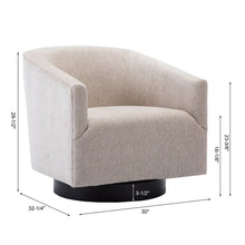 Load image into Gallery viewer, Donovan 30&#39;&#39; Wide Swivel Barrel Chair 2283AH
