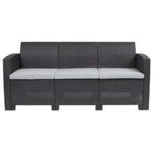 Load image into Gallery viewer, Doon 67.5&#39;&#39; Wide Outdoor Patio Sofa with Cushions

