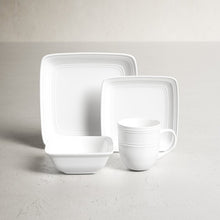 Load image into Gallery viewer, Dorrv Square 16 Piece Dinnerware Set, Service for 4 MRM3340
