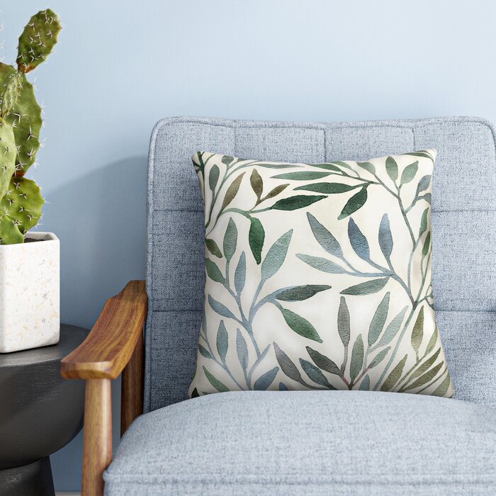 Dostie Floral Throw Pillow (Set of 2)