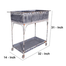 Load image into Gallery viewer, Doti Rectangular Etagere Plant Stand
