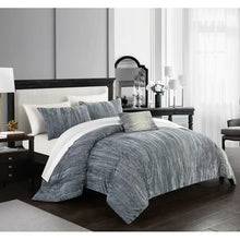 Load image into Gallery viewer, Dotson Microfiber 4 Piece Comforter Set king
