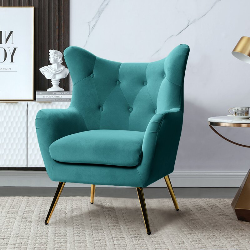 Hubbard wingback chair sales