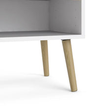 Load image into Gallery viewer, White/Oak Dowler 19.57&#39;&#39; Tall 1 - Drawer Nightstand
