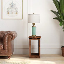 Load image into Gallery viewer, Downton 24&#39;&#39; Tall Floor Shelf End Table
