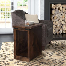 Load image into Gallery viewer, Downton 24&#39;&#39; Tall Floor Shelf End Table
